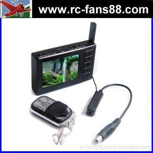 2.4G wirelss receiver DVR and pinhole camera